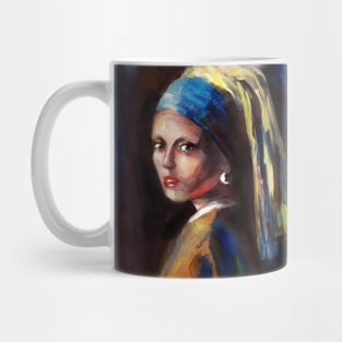 Girl With Pearl Mug